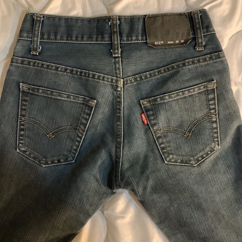 Levi’s 511 tm Slim Size 10 Junior Dark Wash Jeans